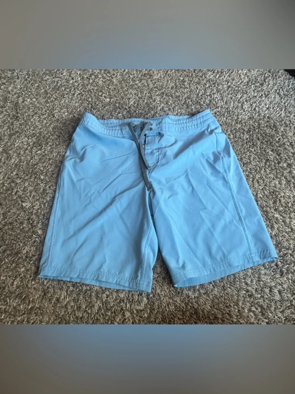 PrAna Men's Light Blue Hybrid board Shorts